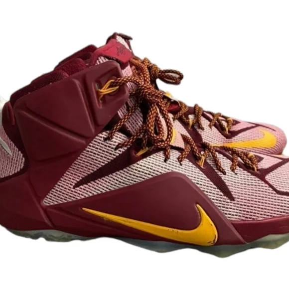 Nike Shoes Nike Lebron Wine Gold Id Poshmark - Main Image